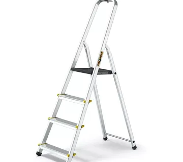 Aluminijske ljestve kućne - 1x4 gazišta - Stari Mikanovci