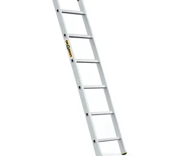 Aluminijske ljestve profesionalne jednodijelne - 6 gazišta - Stari Mikanovci