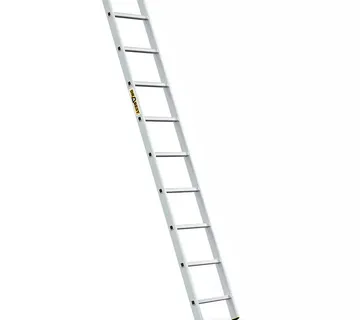 Aluminijske ljestve profesionalne jednodijelne - 9 gazišta - Stari Mikanovci