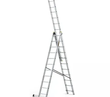 Aluminijske ljestve profesionalne trodijelne 3x11 gazišta - Stari Mikanovci