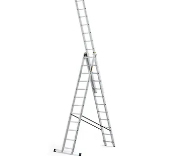 Aluminijske ljestve profesionalne trodijelne 3x12 gazišta - Stari Mikanovci