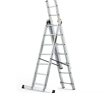 Aluminijske ljestve profesionalne trodijelne 3x7 gazišta - Stari Mikanovci