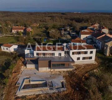 Istra, Marčana - Luksuzna vila na istočnoj obali Istre - Krnica, Marčana