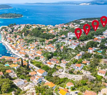 Maslinica - građ.zem. na top lokaciji sa pogledom na more, 2800 m2, PRODAJA - Maslinica, Šolta
