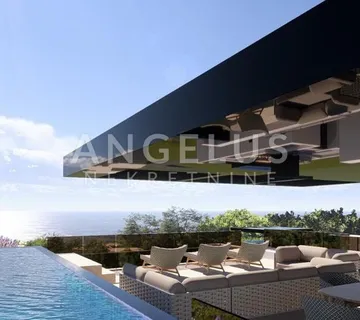 Kvarner, Krk - Penthouse 135m2 s krovnom terasom i bazenom