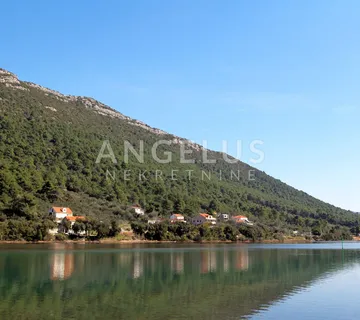 Pelješac, Ston - građevinsko zemljište južne orijentacije na blagoj padini, 22000 m2