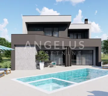 Istra, Barban - Roh Bau vila s bazenom, 174m2, prodaja!