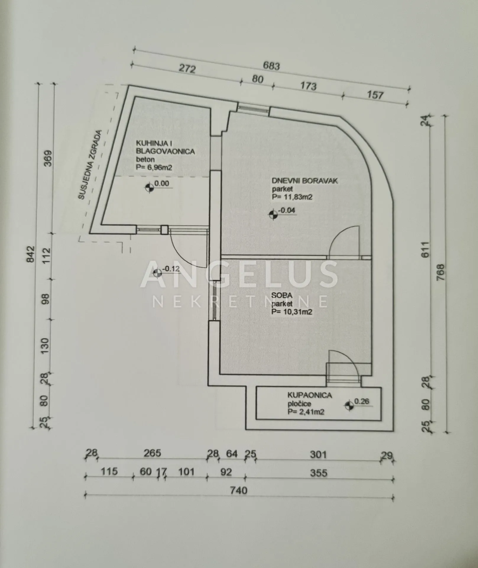 Split, Varoš - stan u prizemlju TURISTIČKI POTENCIJAL - cover