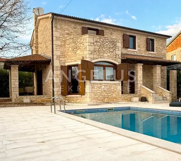 Istra, Sveti Lovreč - Kamena kuća sa bazenom 167m2, prodaja! - cover