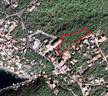 Jadranovo - građevinsko zemljište s pogledom na more - Jadranovo, Crikvenica
