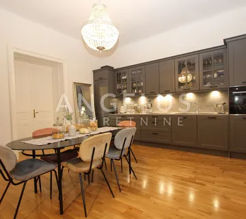 Zagreb, Centar - novouređen građanski stan 117m2 s balkonom