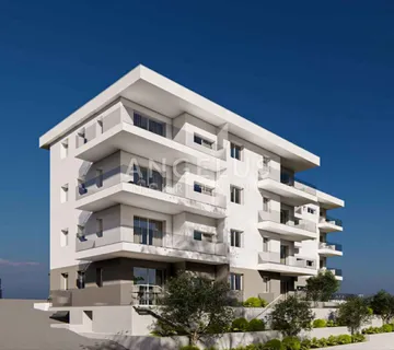 Trogir, Seget - stan u NOVOGRADNJI sa pogledom na more, 70.17 m2 - cover