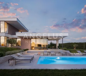 Istra, Novigrad - moderna vila s pogledom na more - Antenal, Novigrad