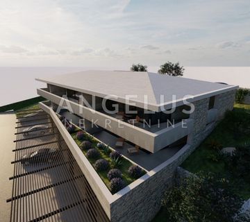 Brač, Postira - građ.zemlj.sa lokacijskom dozvolom, PRVI RED 1200 m2 - cover