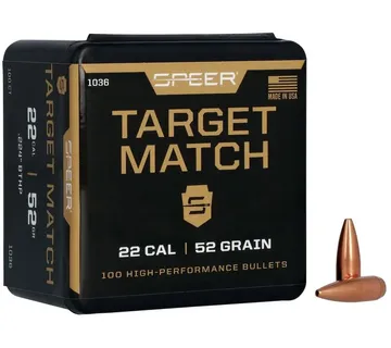 Zrna SPEER .224 52gr/3,4g TARGET MATCH - 100 kom - cover