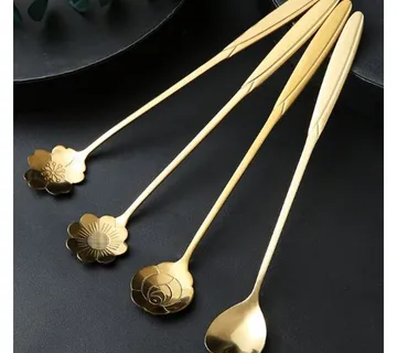 Kreativna žlica od nehrđajućeg čelika s dugom drškom - 4 MODELA - cover