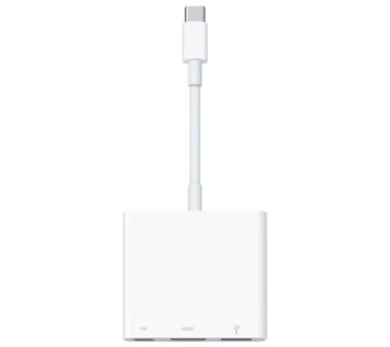 APPLE USB-C Digital AV Multiport adapter, USB-C -> USB-C HDMI i USB (MUF82ZM/A) - cover