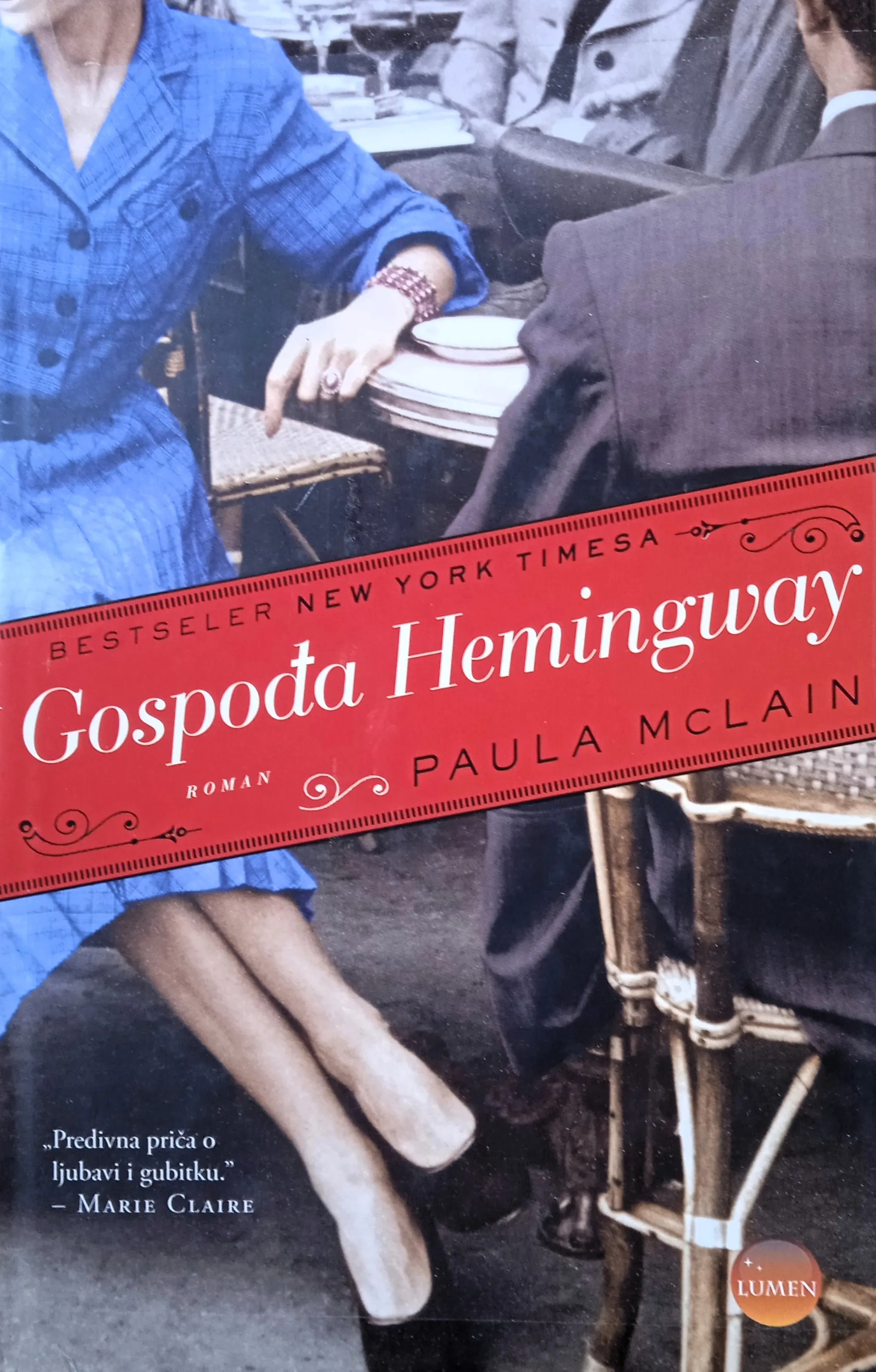 GOSPOĐA HEMINGWAY Paula McLain - cover