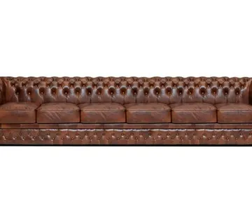 Chesterfield Garnitura First Class Leather | 6-sjedišta | Cloudy Brown - cover