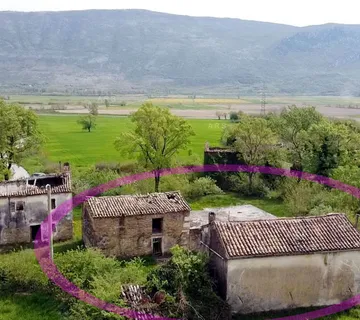Istarska kamena kuća s pogledom na planine - Kršan, Kršan
