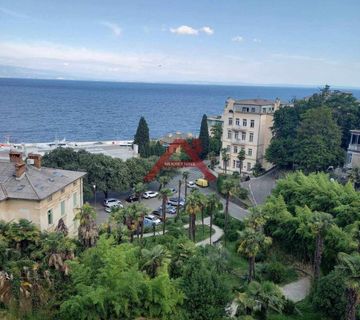 Opatija, 43 m2, stan u villi 150 m od mora, pogled! - cover