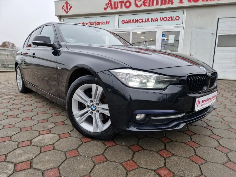 BMW 320d Sport 2016.,190 Ks, GRIJ KOŽNA SJED.,NAVI, KAMERA, ALU 17 - cover