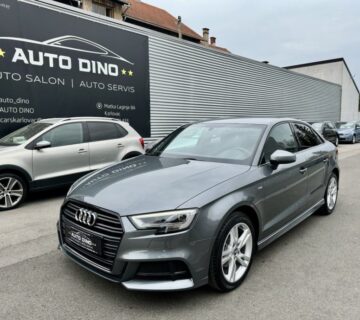 ⭐️AUDI A3 LIMUZINA 1.6TDI,VIRTUAL,2x S LINE,MATRIX LED,KOŽA ⭐️NOVO⭐️ - cover