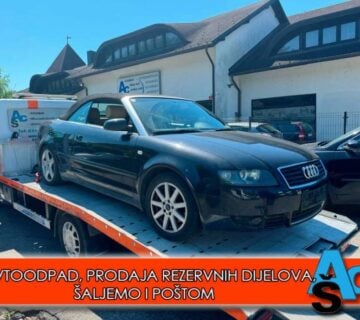 Audi A4 Cabriolet 3.0, g. 2003, dijelovi - cover