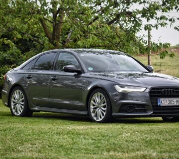 Audi A6 2,0 TDI-S TRONIC-MATRIX-3x S LINE- BLACK EDITION-LEASING - cover