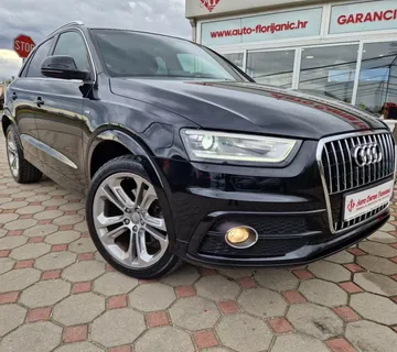 Audi Q3 2,0 TDI 2013.,S-line, VELIKI SERVIS, NAVI, GRIJ SJED.,BI-XENON - cover