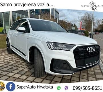 Audi Q7 50 TDI quattro S line 286 KS, ZRAČNI+ACC+MATRIX+KAM+ PANO+B&O+22" - cover