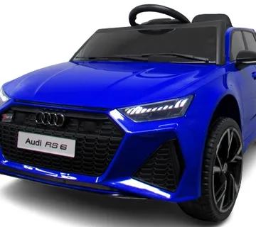 AUDI RS6 GT Blue EVA auto na baterije Kožni daljinski upravljač - cover