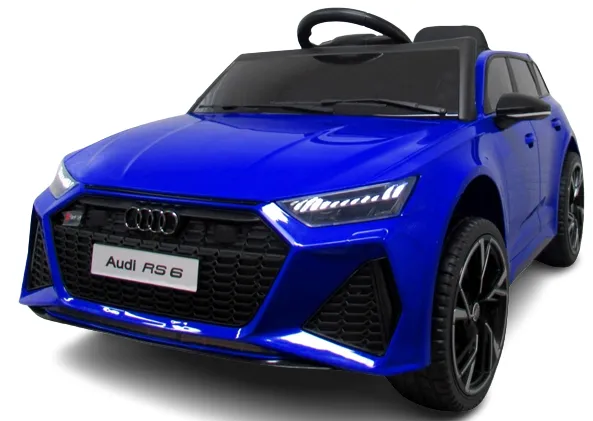 AUDI RS6 GT Blue EVA auto na baterije Kožni daljinski upravljač - cover