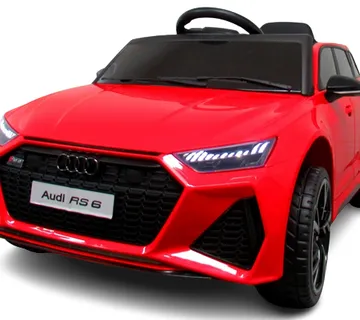 AUDI RS6 GT Red EVA auto na baterije Kožni daljinski upravljač - cover