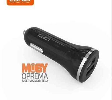 Auto punjač (crni) Ldnio DL-C23 2USB+MICRO USB KABEL - cover