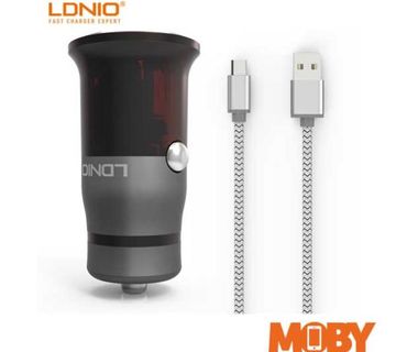 AUTO PUNJAČ LDNIO 304Q 1USB+MICRO USB KABEL - cover