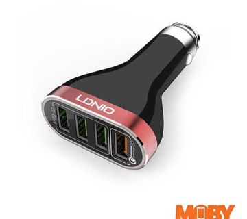 Auto punjač Ldnio C701Q 4USB+micro USB kabel - cover