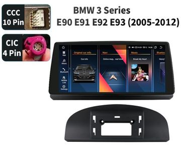 Autoradio Android BMW serije 3, E90 (04-12) CCC, CIC - cover