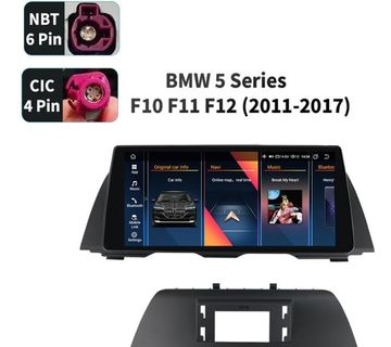 Autoradio Android BMW serije 5, F10 (11-17) CIC, NBT - cover