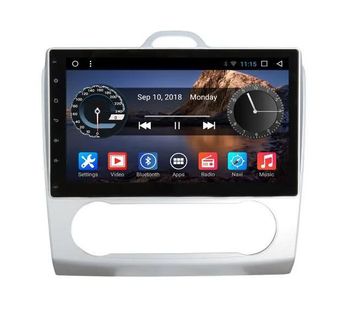 Autoradio Android Ford Focus (04-11) maska za digitalnu klimu - cover