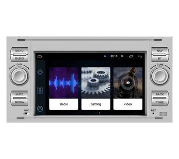 Autoradio Android Ford srebrni (05-12) 2+32GB CP - cover