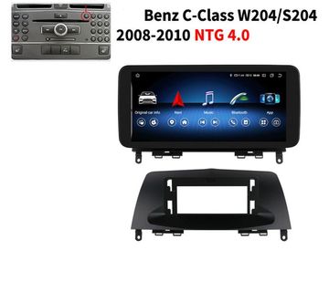 Autoradio Android Mercedes-Benz C klasa (08-10) NTG 4.0 - cover