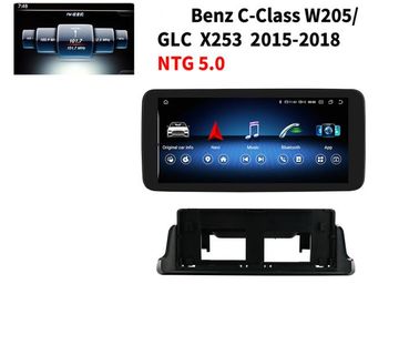 Autoradio Android Mercedes-Benz C klasa (15-18) NTG 5.0 - cover