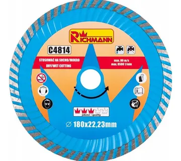 Rezna ploča dijamantna 180mm turbo exclusive - Prelog