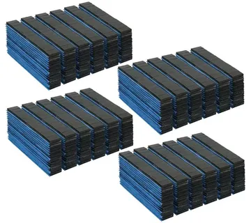 Crni samoljepljivi utezi za balansiranje, 60 g (12x5g) - Prelog