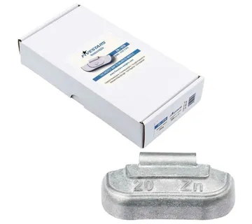 Clip on utezi za čelične felge, 20 g, 100 kom, cink - Prelog