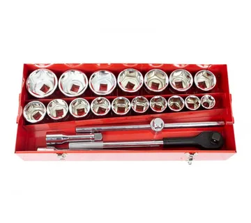 Set nasadnih ključeva 36-80mm, 1" - Prelog