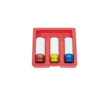 Set nasadnih ključeva za vulkanizaciju sa plastičnom zaštitom 1/2" - Prelog