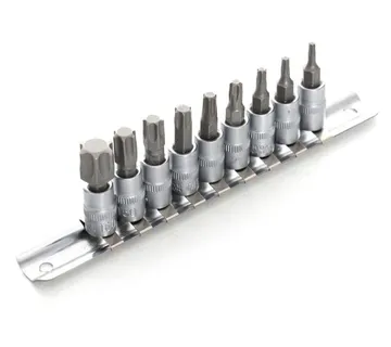 Set TORX nasadnih ključeva 1/4", T10-T60 - Prelog