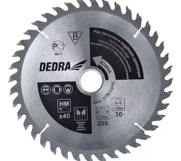 List kružne pile za drvo 24z 185x20x1,1x1,6mm - Prelog